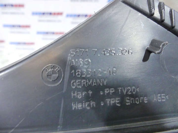 фото №9, Bmw g14 g15 g16 панель под лобовым стеклом защита впуск воздуха 7435326 7435322 7435324