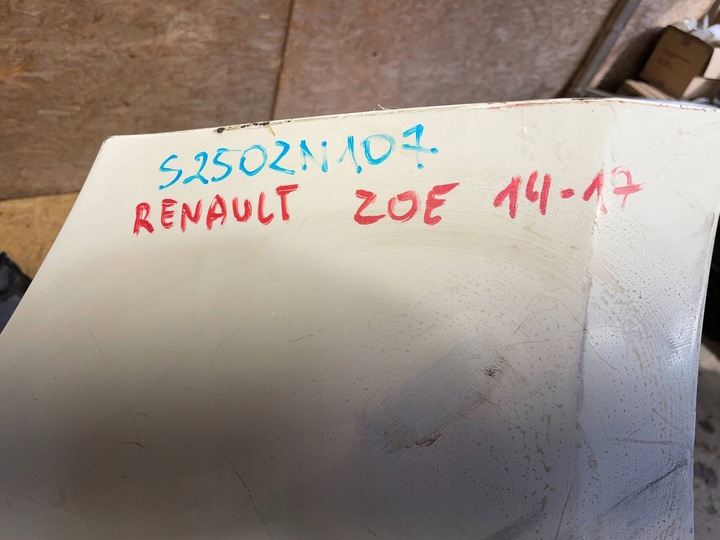фото №11, Renault zoe 12-19 бампер перед переднее