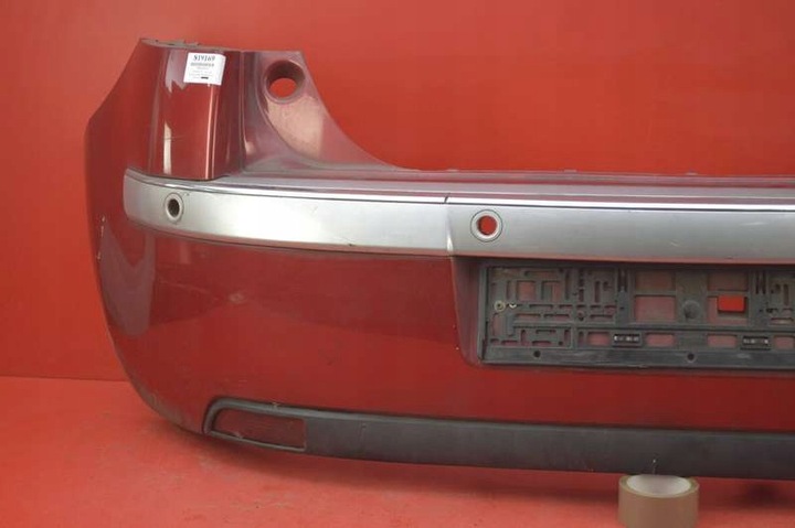 фото №2, Бампер зад задний красный pdc citroen c4 1 i 5d hb 04-08