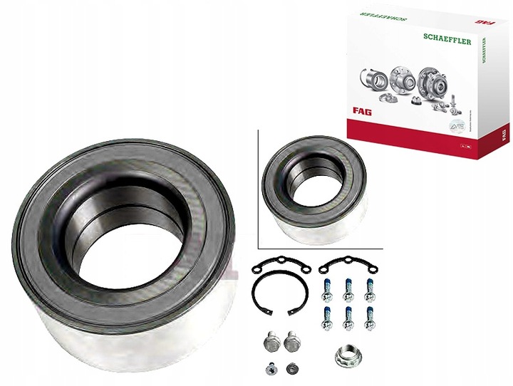 фото №11, Набір підшипник колеса fag 713 6675 40