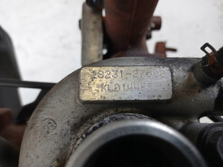 фото №7, Turbosprężarka hyundai getz matrix 1.5 crdi 2823127500