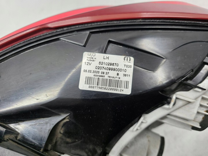 фото №9, Fiat tipo ii sedan фара зад задняя левая led демонтаж 521029670