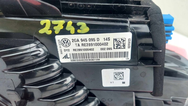 фото №7, Volkswagen t-roc рестайлінг фара ліва зад задня led 2743