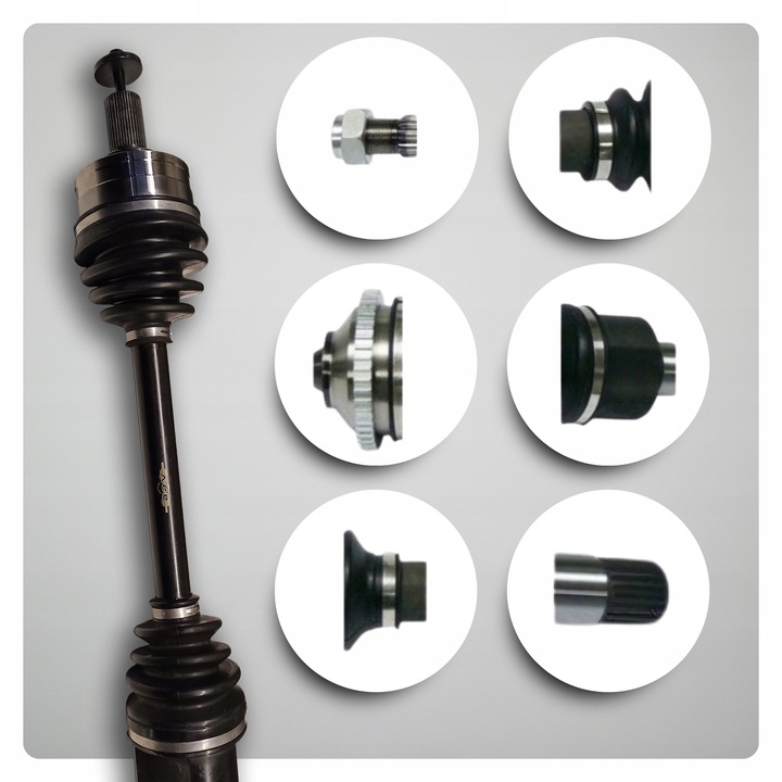 фото №8, Піввісь ліва volvo v90 ii cross country 236 d4 t5 awd автомат нова