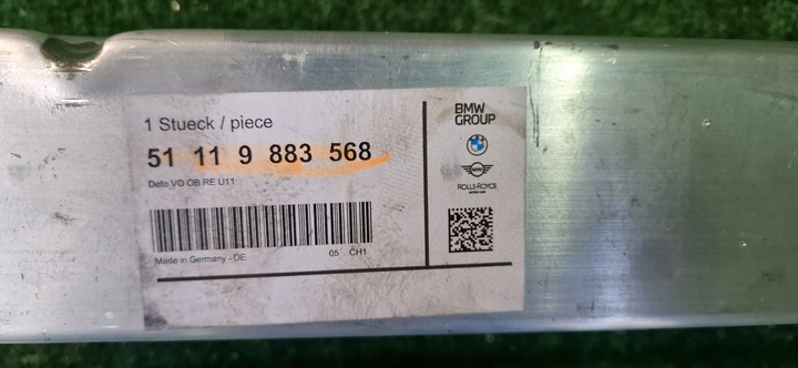 фото №6, Підсилювач панель кріплення фар кронштейн зона pas перед bmw x1 u11 x2 u10 нове