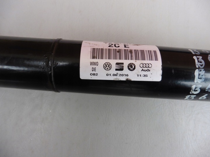 фото №5, Піввісь права polo 6c ibiza 6j fabia iii rapid 1,4d