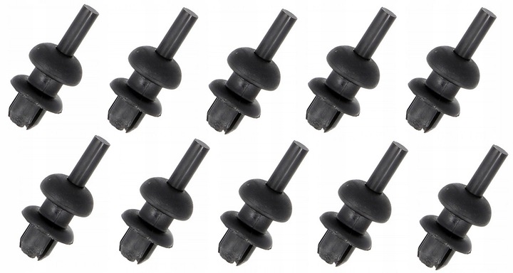 фото №1, Клипса штифт 6 полки citroen c2 c3 saxo xm x10