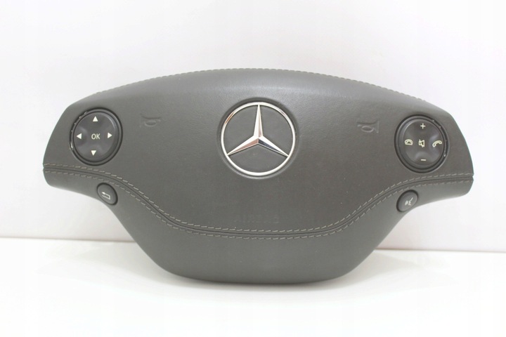 фото №7, Подушка безопасности подушка водителя кожа мультифункция jak новая mercedes w221 cl w216