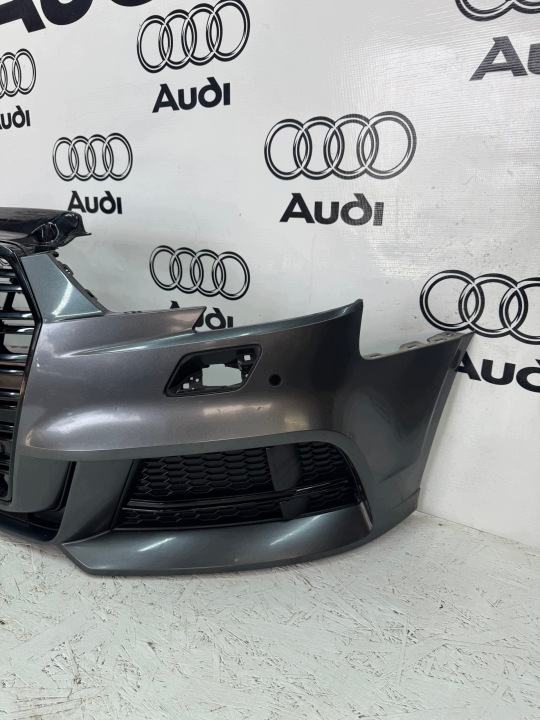фото №6, Audi a3 8v 8v5 sedan 2016-2020 рестайлінг бампер передній s-line 4x pdc омивачі