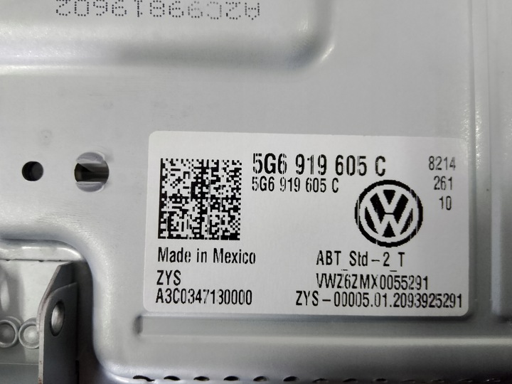 фото №2, Vw atlas cross рестайлинг 2021 дисплей радио навигация 5g6919605c
