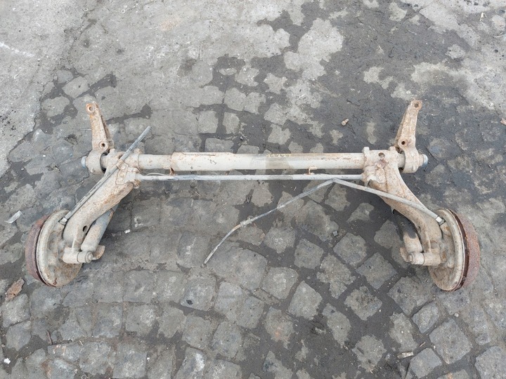 фото №8, Балка ось подвешивание задняя зад renault kangoo i 1998-2003 bez abs