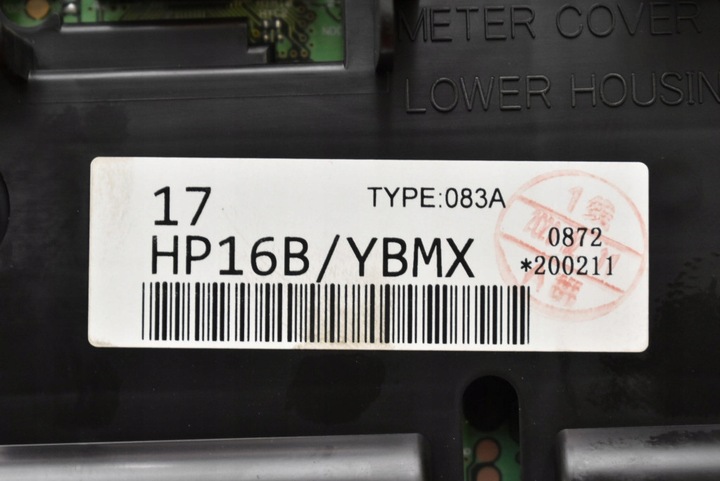 фото №10, Спідометр  прилади eu hp16b/ybmx nissan qashqai 2 ii j11 1.3 dig-t 140 km рестайлінг