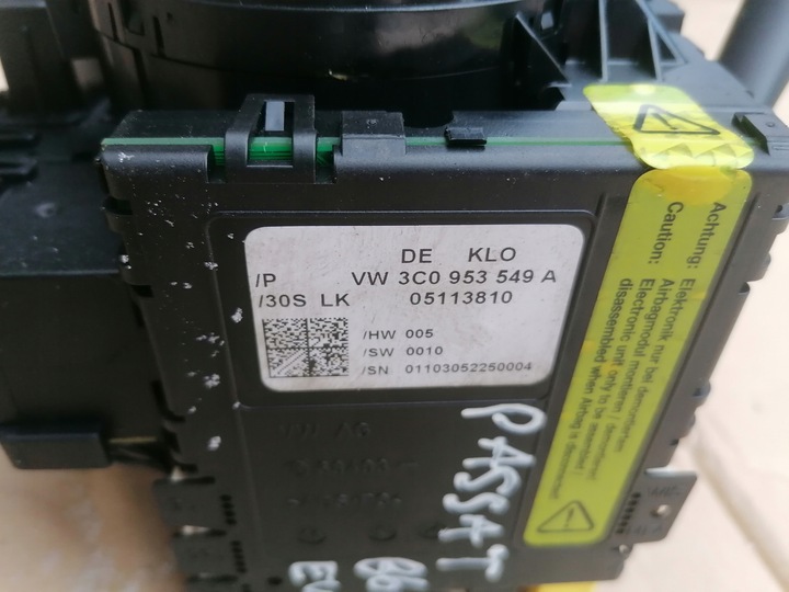 фото №6, Перемикач комбінований 3c5953507c vw passat b6