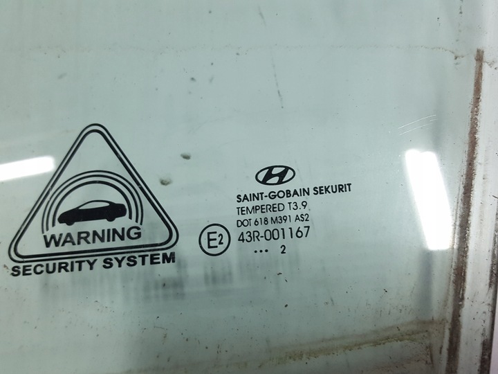 фото №2, Hyundai i30 ii 12r стекло дверь левая перед