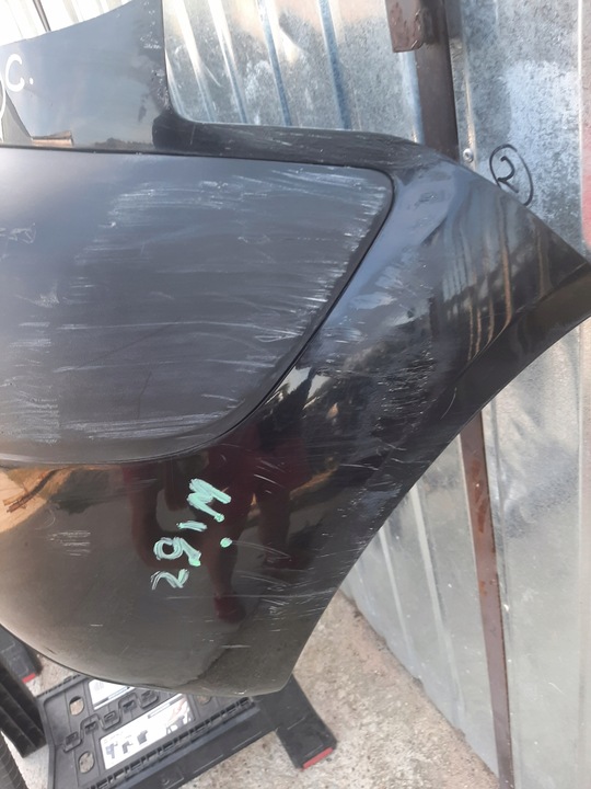 фото №11, Бампер зад задній kia rio ii 5d 5 двері роки 2005-2011 чорний хетчбек