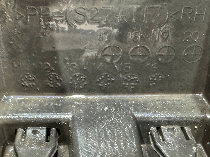 фото №11, Mazda cx5 cx-5 1 i 12-17 планка накладка na крыло правые перед передняя