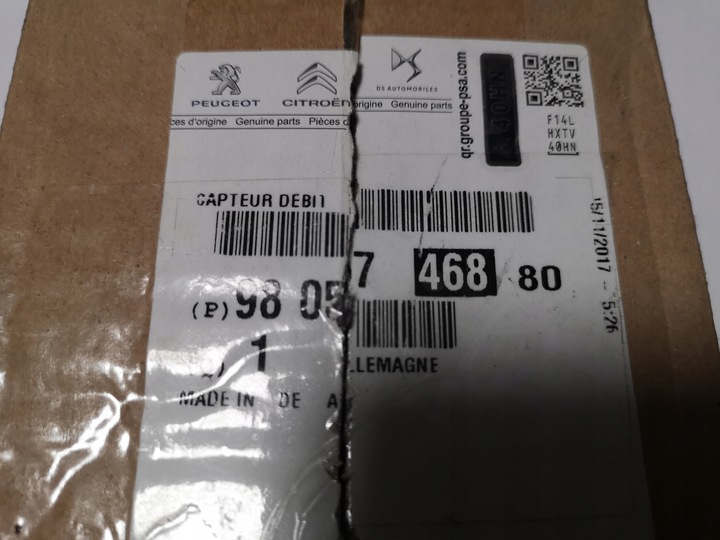 фото №3, Клапан насоса пального оригінальний номер jumper boxer 06- 2.2hdi