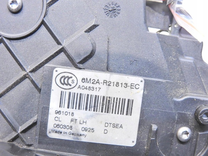 фото №8, Замок дверь левый перед 6 pin ford mondeo mk4 6m2a-r21813-ec