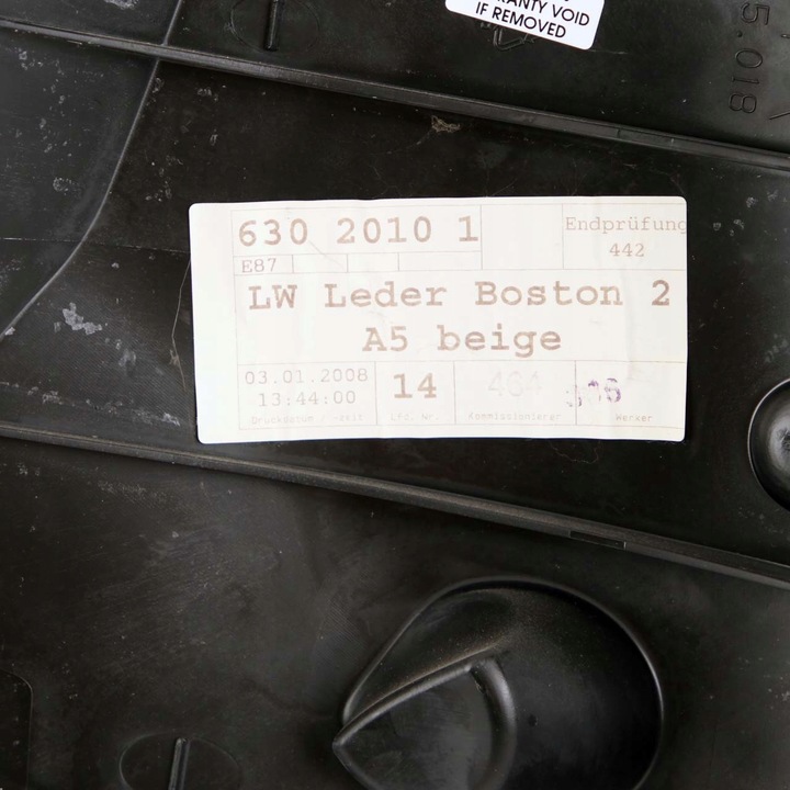 фото №11, Bmw e87 lci оздоблення сидіння зад праві шкіра