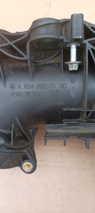 фото №6, Mercedes w205 w213 e-klasa коллектор всасывающий блок управления клапан 2.0 cdi