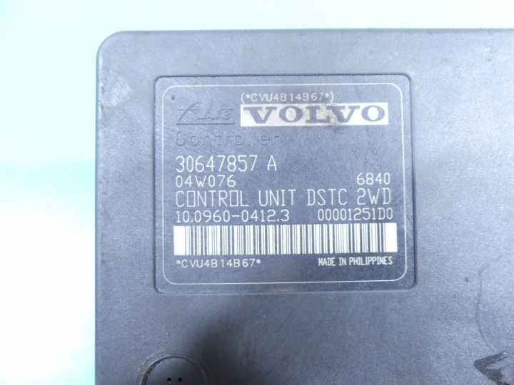 фото №9, Блок керування abs volvo v50 s40 ii 30647857a 4n51-2c405-ac