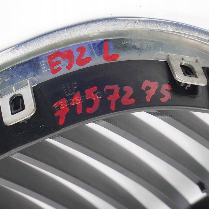 фото №11, Bmw e92 e93 решітка радіатора перед ліве передній хром 7157275