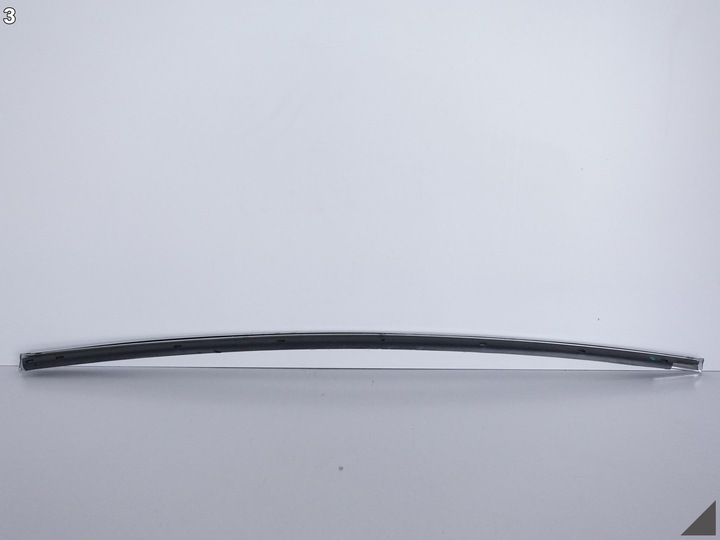фото №4, Tesla модель x 15- дверь планка хром левый зад