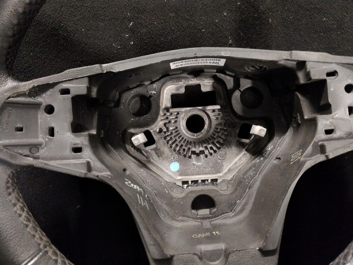 фото №7, Fiat grande punto evo руль трёхспицевый кожаный многофункциональная