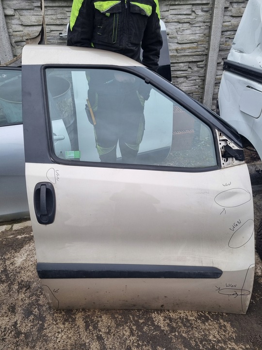 фото №11, Fiat doblo ii 10-14 2010 r. 261 дверь правые перед правые передние pp eu