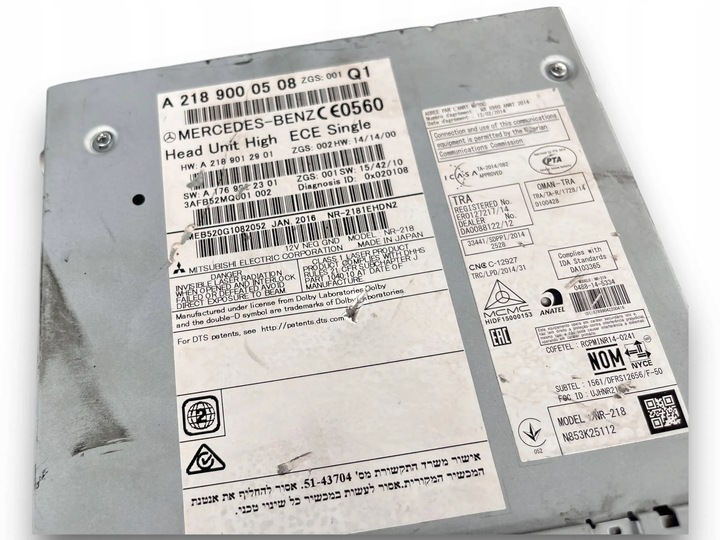 фото №5, Mercedes cls e клас w212 w218 радіо навігація headunit high 2189000508 #157