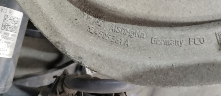 фото №9, Поворотный кулак левая задняя левое зад подвешивание vw volkswagen id.4 id4 1ea435n