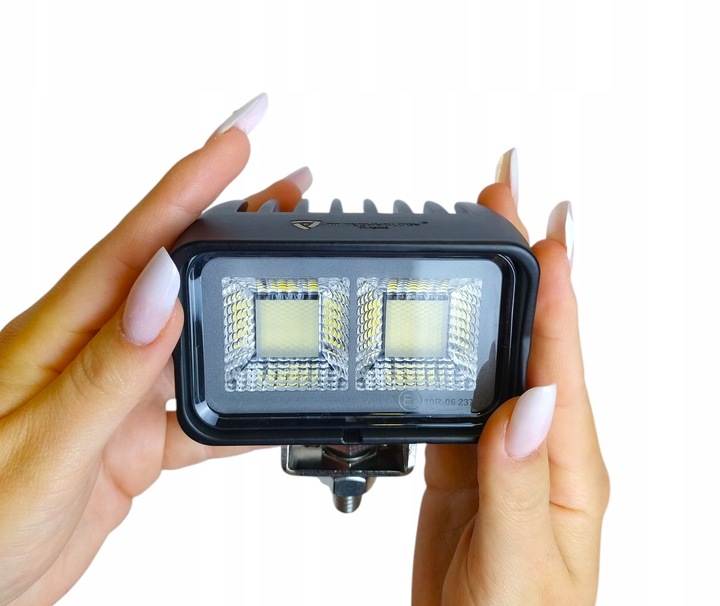 фото №1, Лампа рабочая светодиодная 40 led диоды osram рассеивающая 12-24v mini 40w