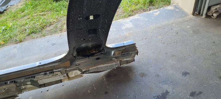 фото №9, Q7 4m ii sq7 поріг обшивка порога стійка праві чверть права lz7s