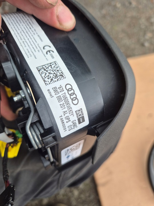 фото №7, Audi a4 b9 q7 a6 c8 кермо подушка безпеки мультифункція dsg пелюстки 8w0419091dn