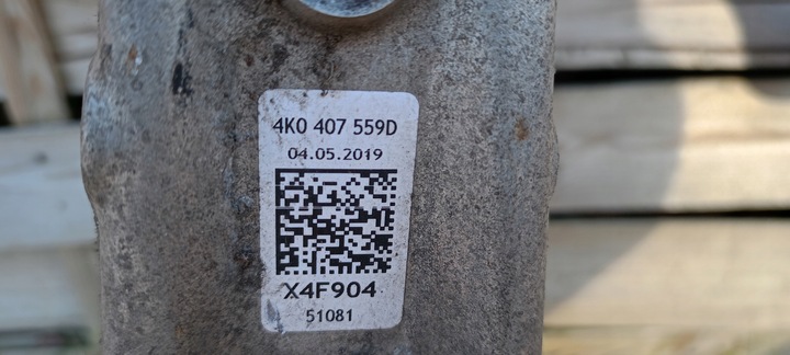 фото №8, Поворотна опора ступиця важіль передня ліва амортизатор audi a6 c8 4k0 18-23rok