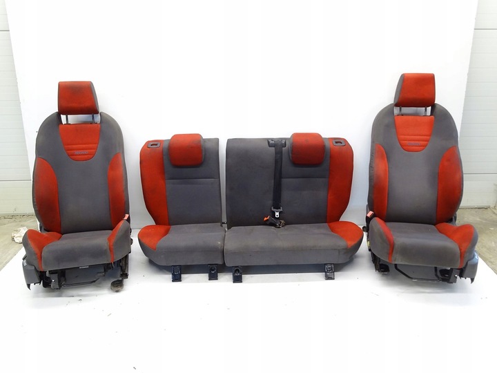 фото №1, Сидіння комплект перед зад ford focus ii st recaro mk2