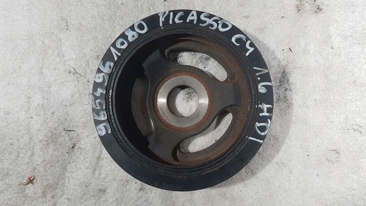 фото №1, Citroen c4 picasso 1.6hdi 9654961080 колесо ременное