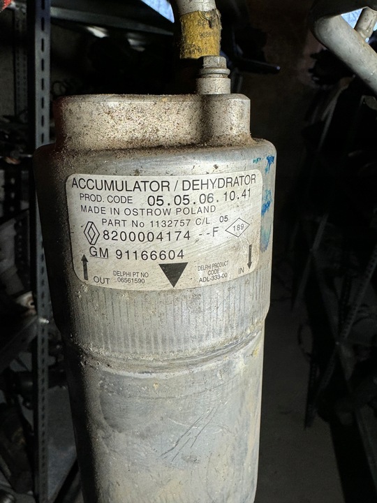 фото №13, Renault trafic ii opel vivaro 1,9 2,0 2,5 шланг шланг трубка кондиціонера