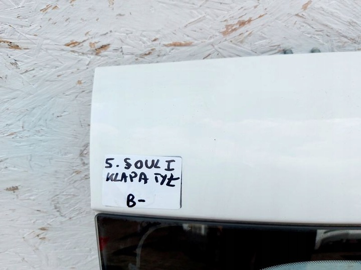 фото №3, Kia soul 1 i кришка багажника кришка 1d зад задня