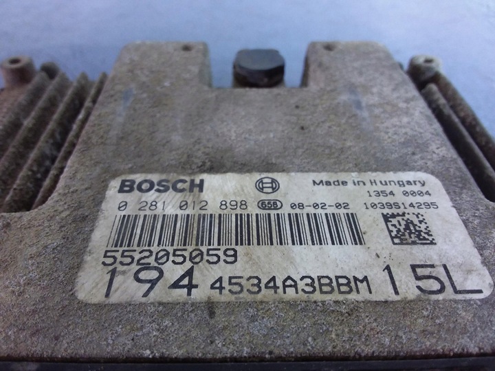 фото №4, Fiat croma ii 1.9 jtd компьютер блок управления двигателя