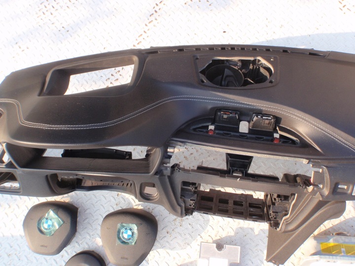фото №6, Bmw 3 f30 f31 f34 nić панель kokpi консоль подушки