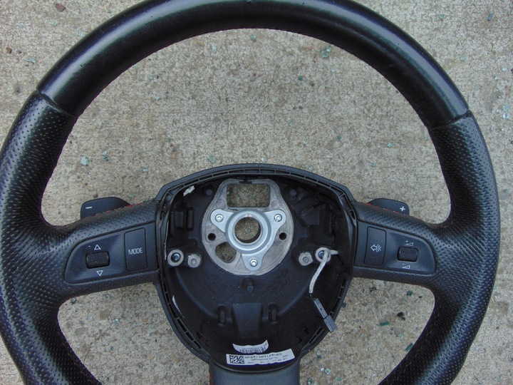 фото №5, Руль многофункциональная лепестки sline s-line audi a3 8p