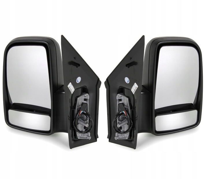 фото №1, Volkswagen crafter 05-17 зеркало короткий l + p