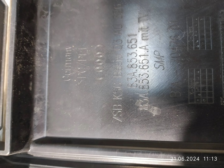 фото №13, 8936. audi q3 s-line решітка радіатора решітка 83a853651