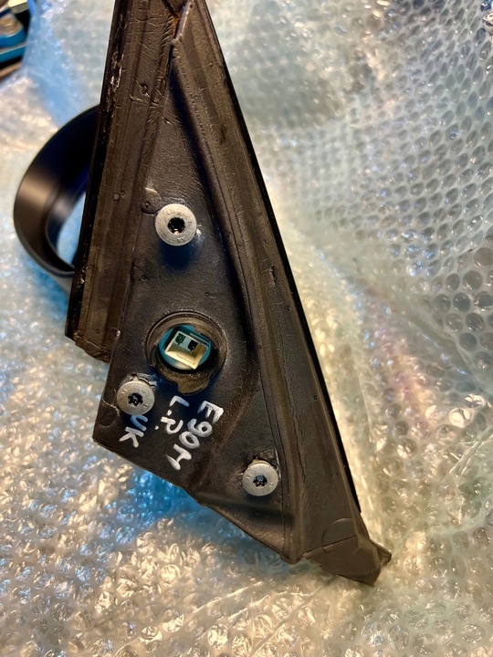фото №10, Bmw e90 e91 зеркало внешние 5 pin uk schwarz 2