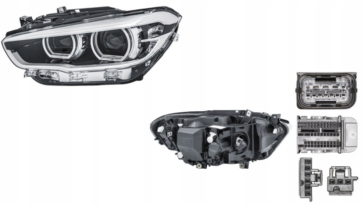 фото №1, Фара лампа левый bmw 1 f20 15- led hella