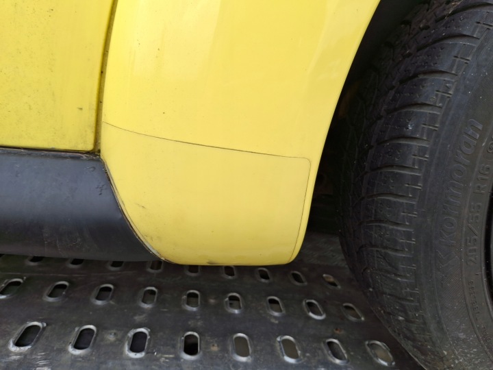 фото №8, Volkswagen new beetle крило ліве зад w колір ld1b