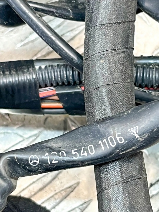 фото №10, Жгут кабели mercedes-benz sl r129 a1295401106 29867732 6.0l 300kw 1992