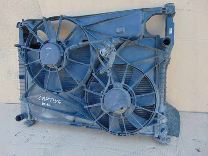 фото №4, Радіаторів води вентилятори chevrolet captiva 2.0 d