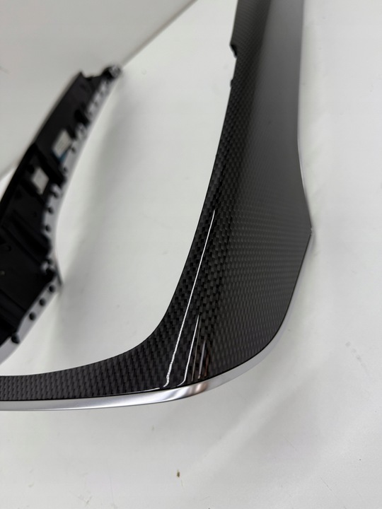 фото №13, Audi a6 s6 c7 планки декори інтер'єру двері тунелю карбон карбон адаптер комплект